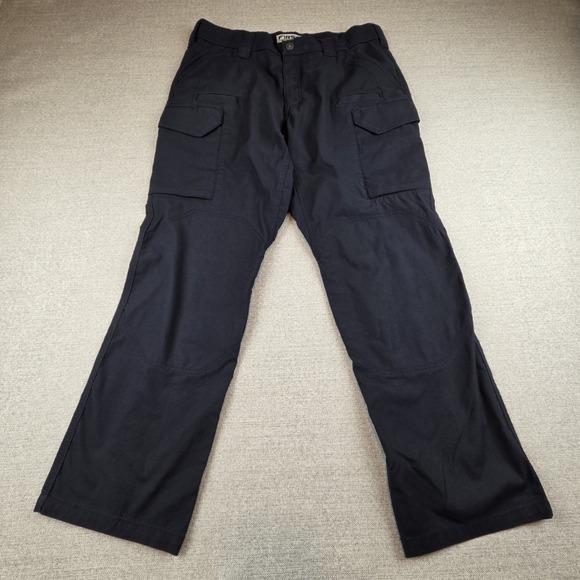 First Tactical Pants Men's 36x30 V2 Ripstop Navy Blue Work Uniform Utility EMT - Picture 2 of 9